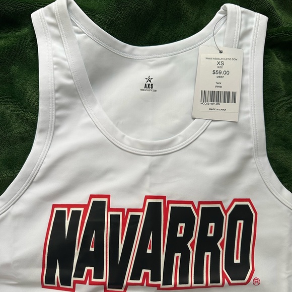 Navarro White Tank Top - Picture 2 of 5